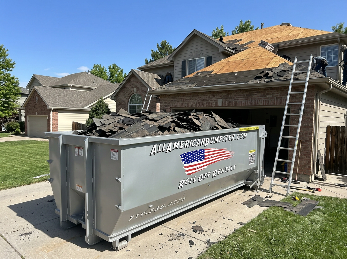 Roofing Dumpster Rental